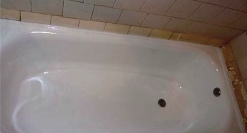 Реставрация ванны жидким акрилом | Тимирязевская